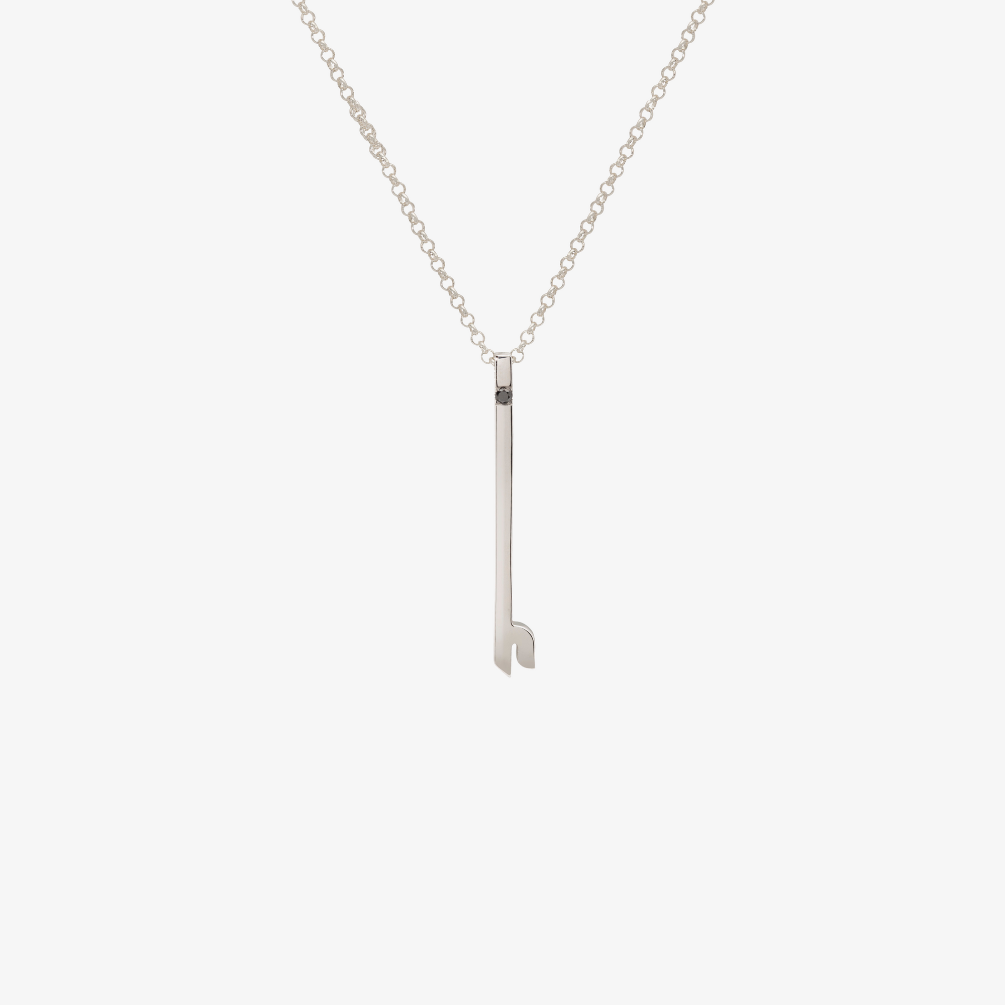 SILVER - Letter Necklace