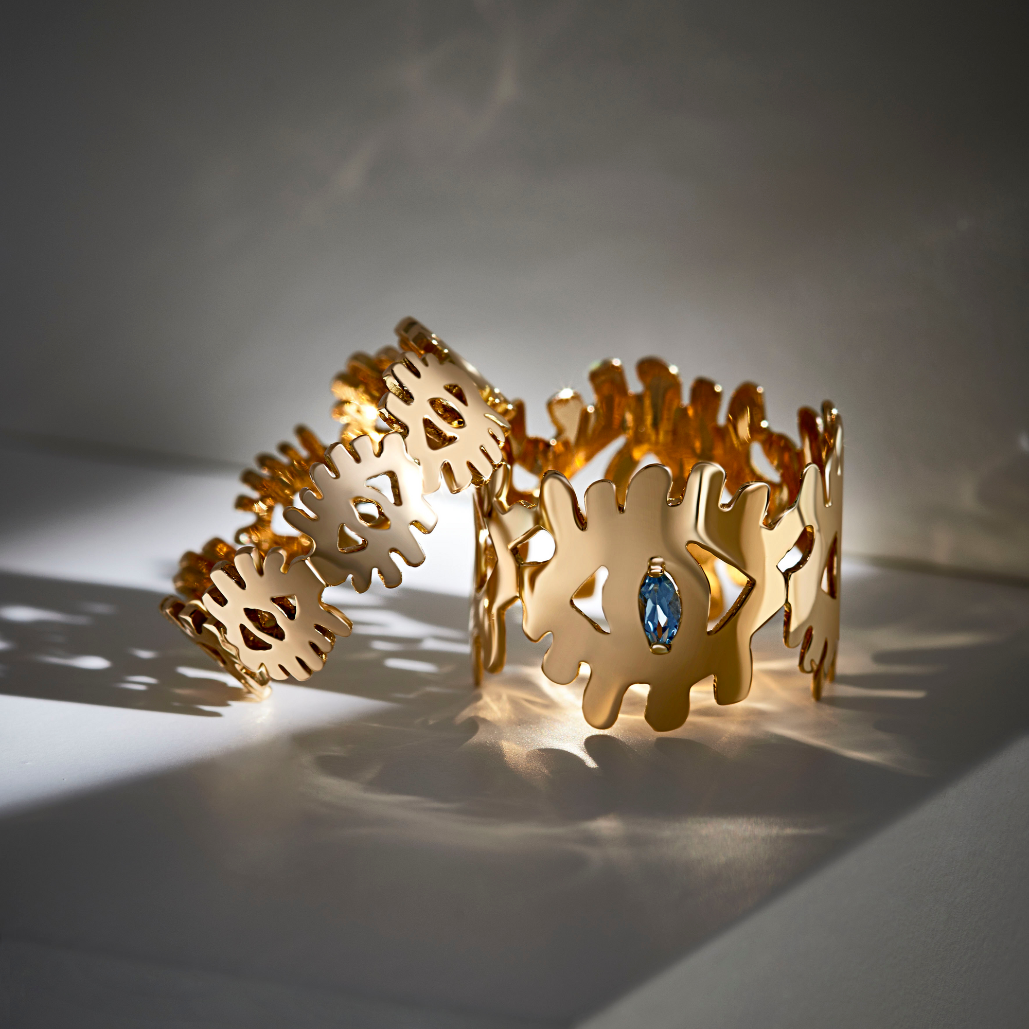 YA EIN — Gold & Sapphire Ring
